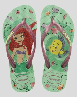 Kids' Slim Princess Ariel Thongs