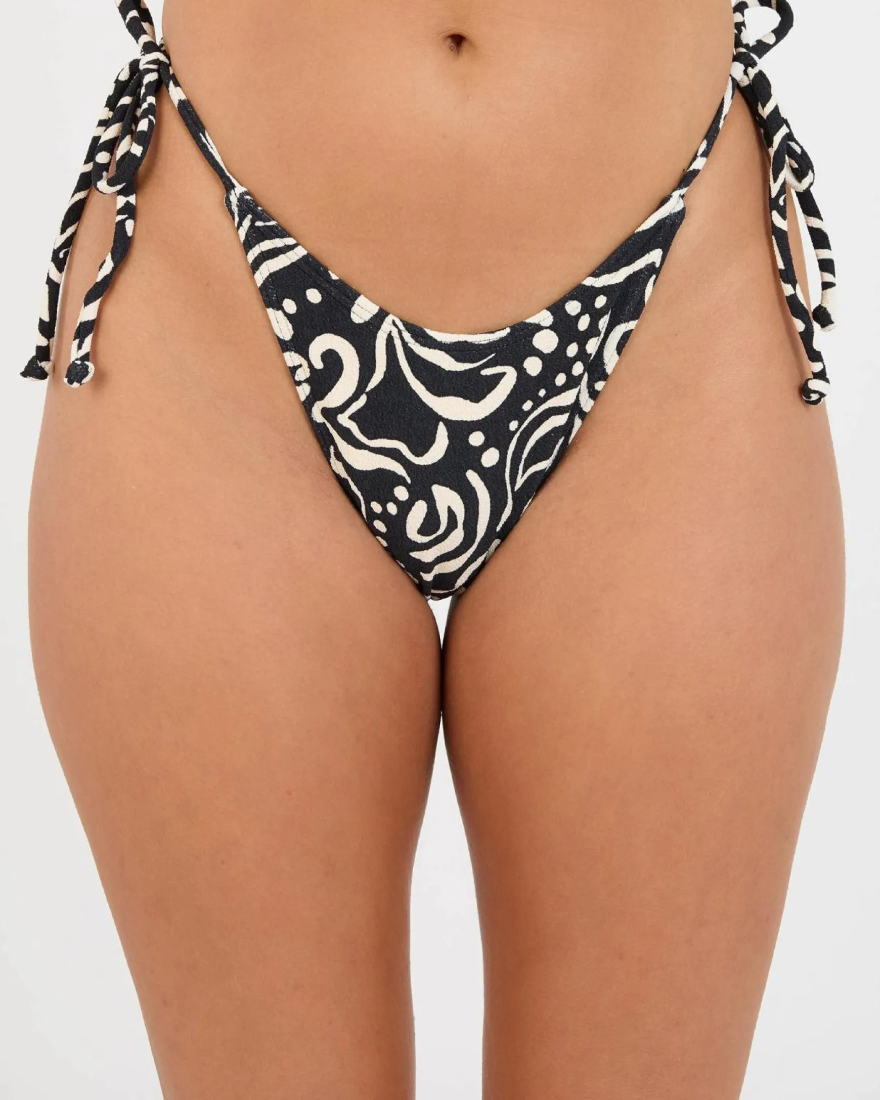 La Isla Tie Side Skimpy Hike Bikini Bottom