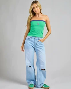 Las Dalias Bandeau Top