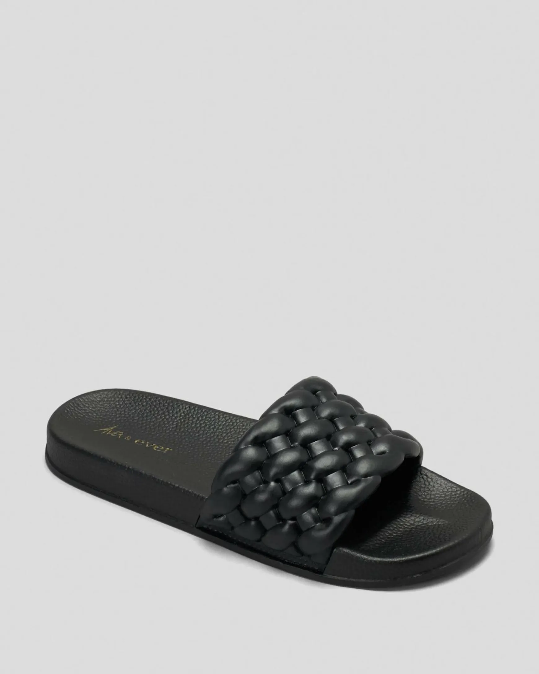 Lexi Plait Slide Sandals