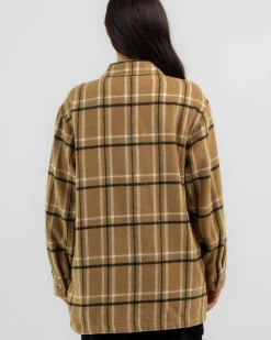 Long Check Shacket