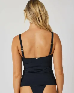 Loren Rib Tankini Top