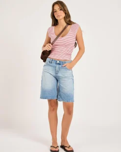 Macie Stripe Tee