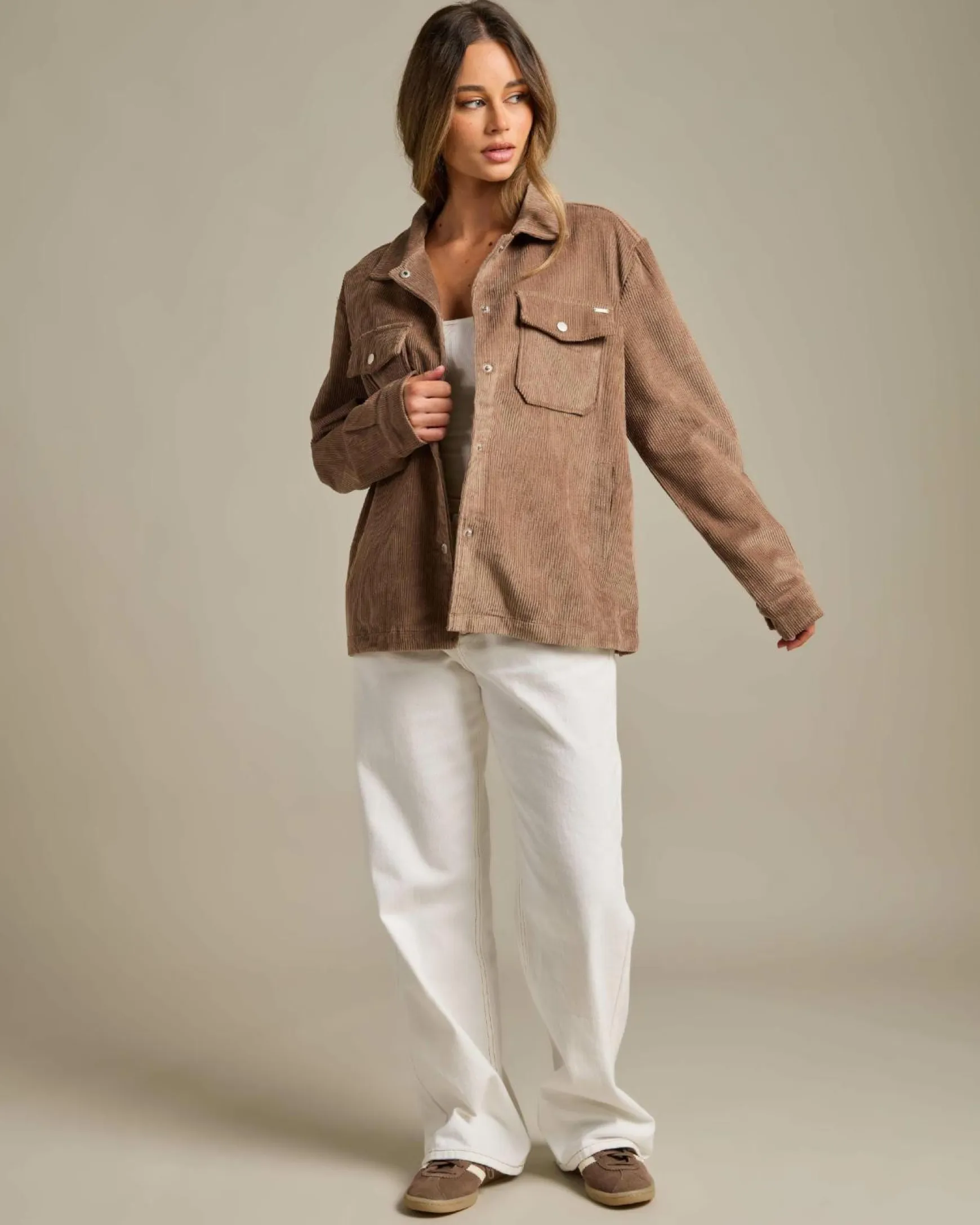 Mila Cord Shacket