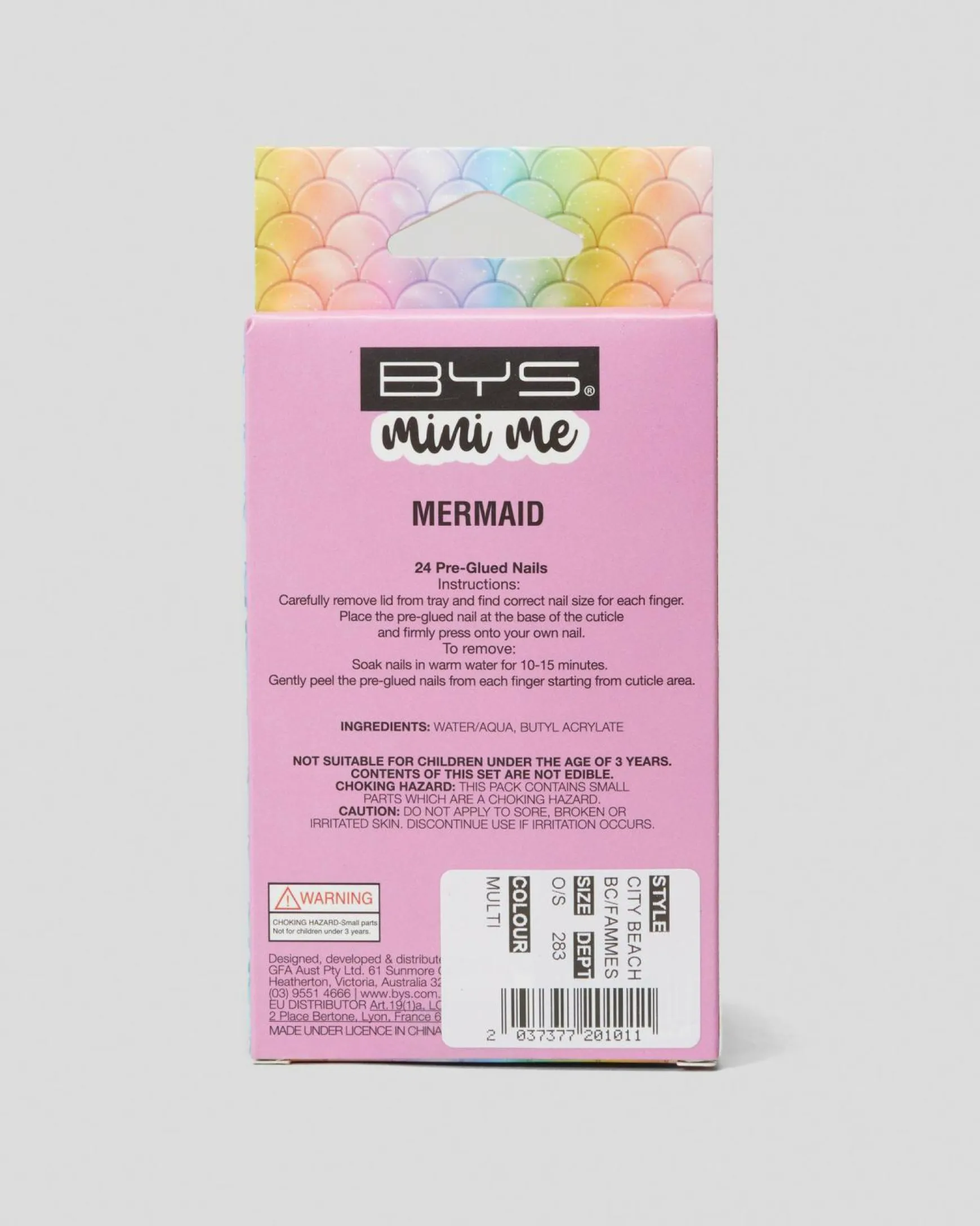Mini Me Mermaid Press On Nail Pack