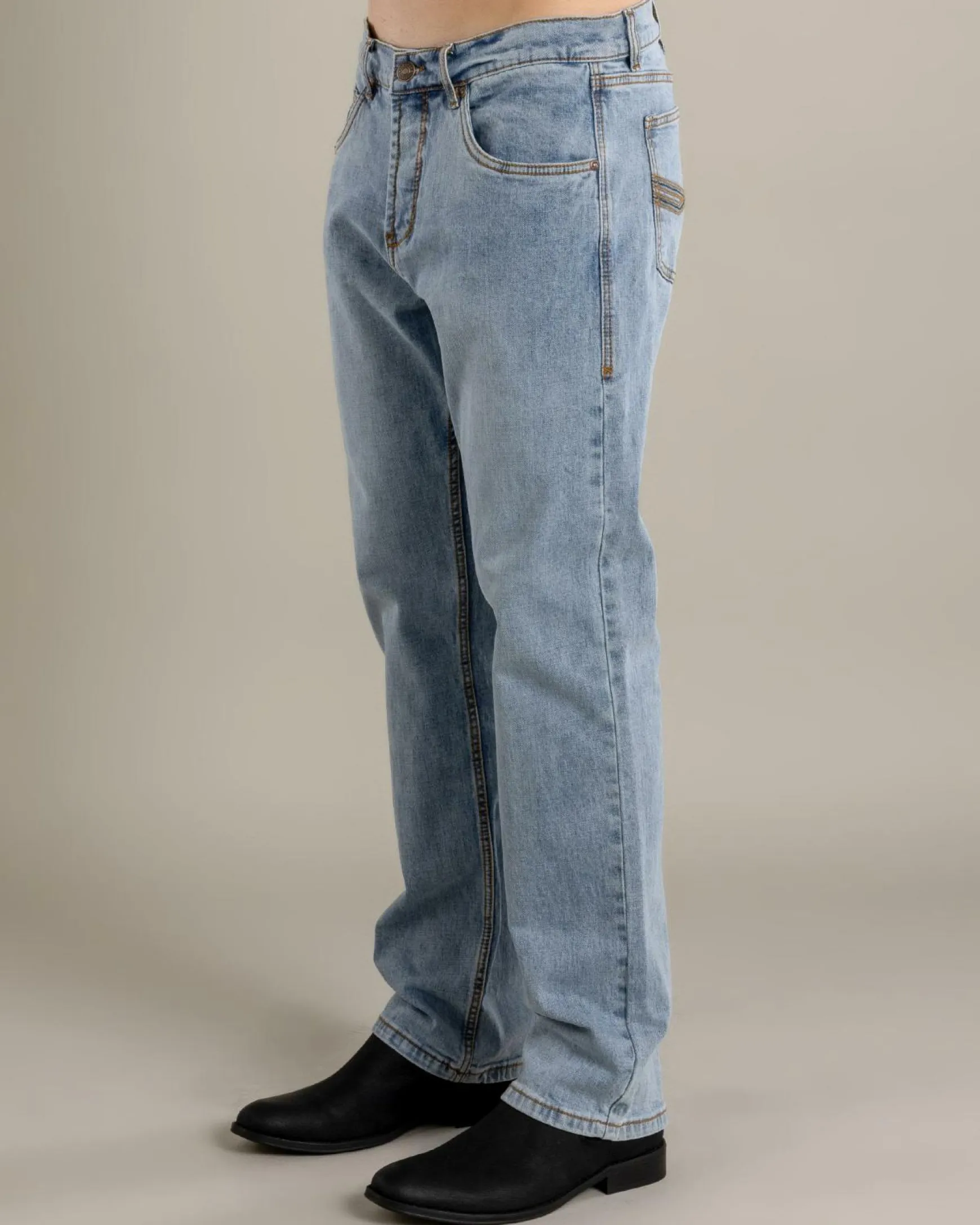 Muster Slim Straight Jeans
