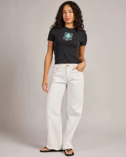 Neon Palm Fitted T-Shirt