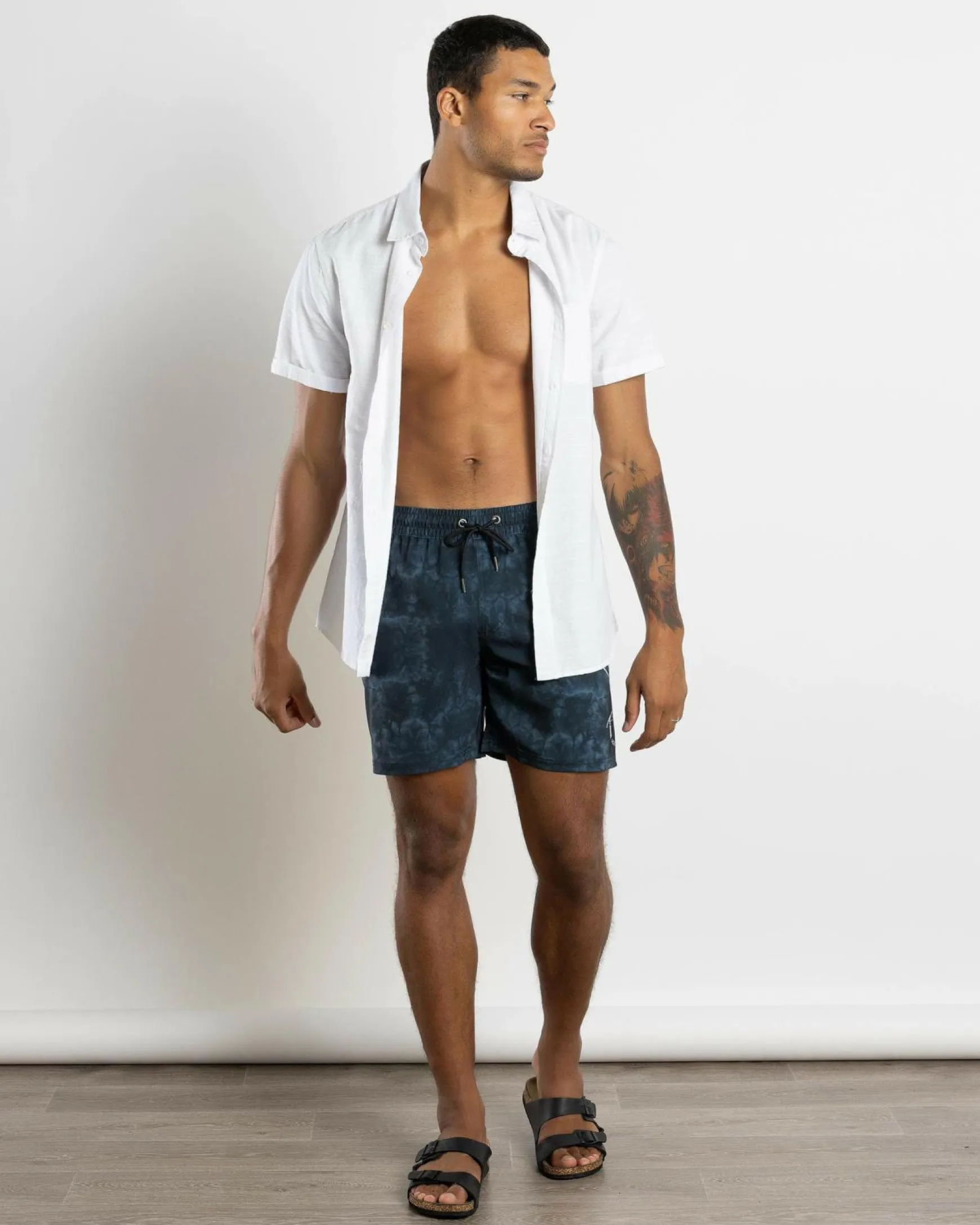 Overboard Elastic Waist Shorts