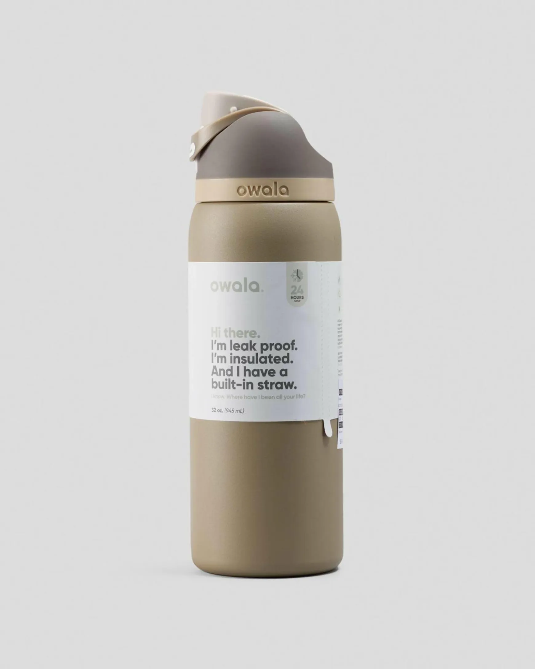 32oz FreeSip Stainless Steel Water Bottle
