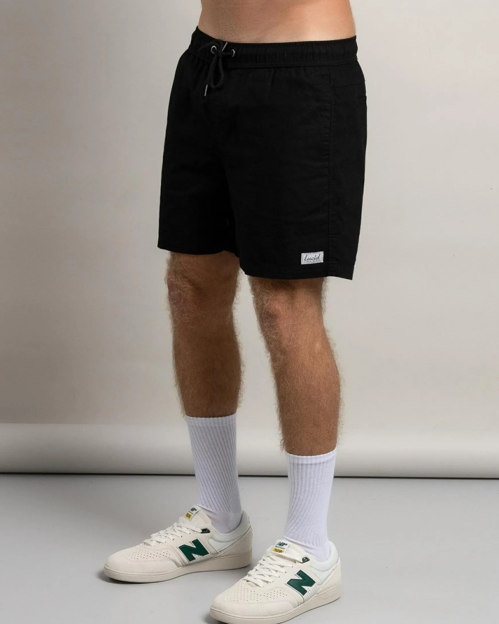 Refined Elastic Waist Shorts
