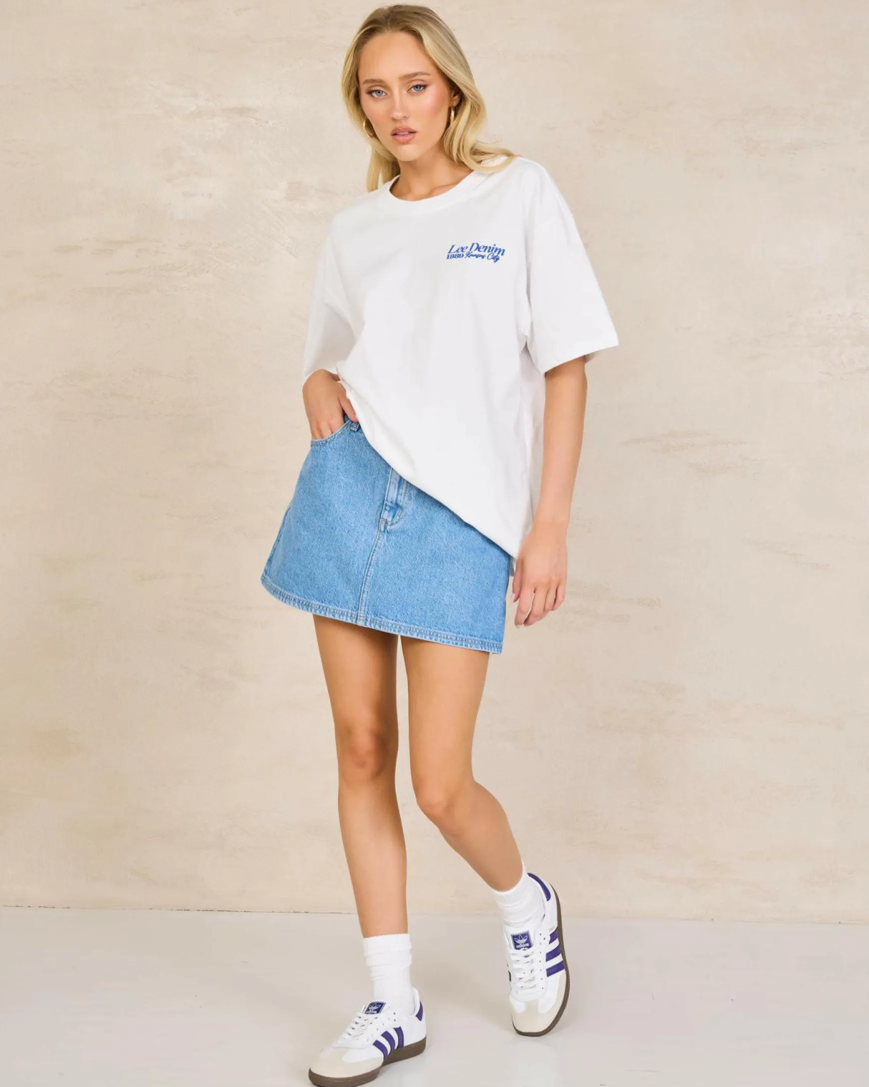 Relaxed Mini Skirt