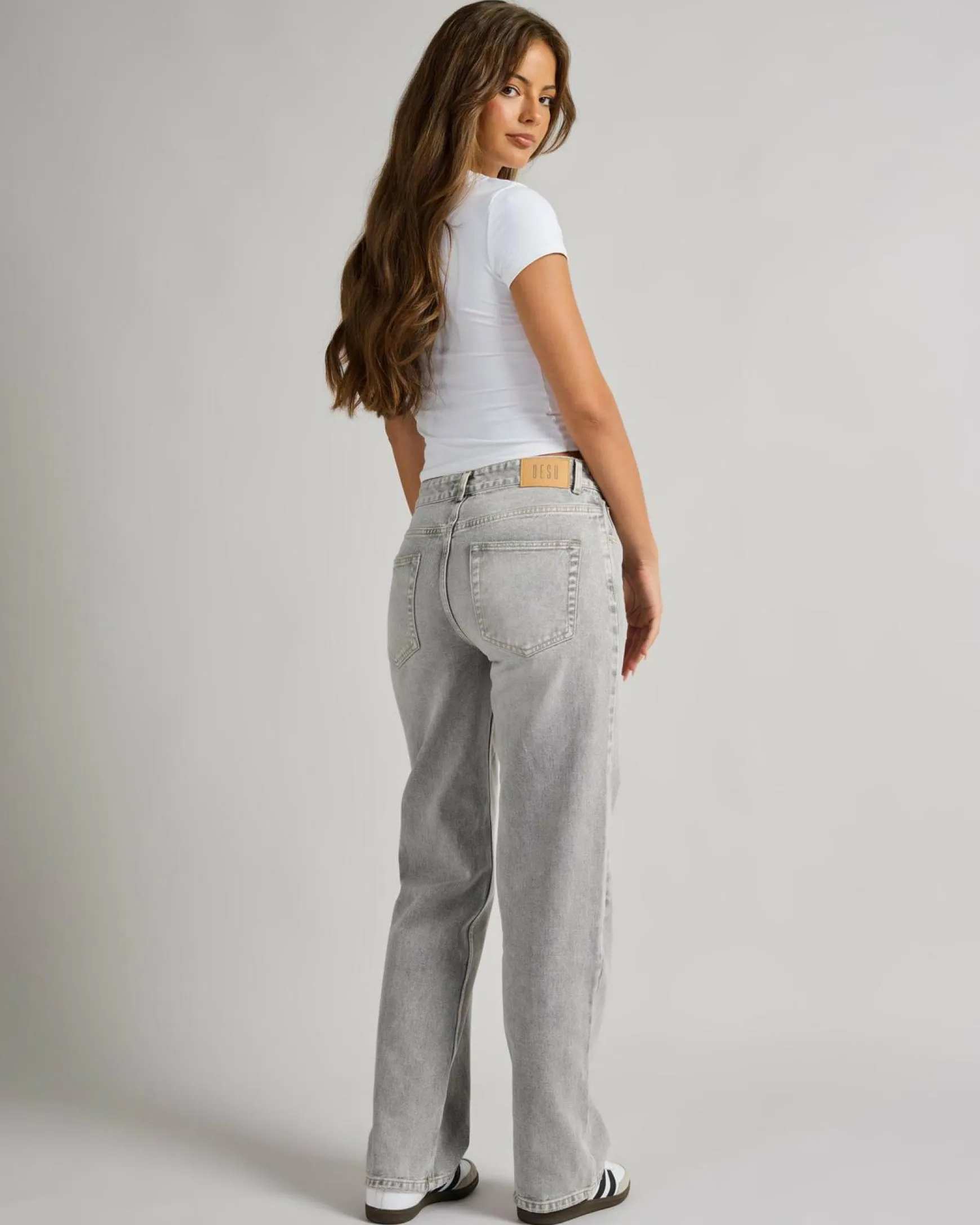 Rocker Straight Leg Jeans