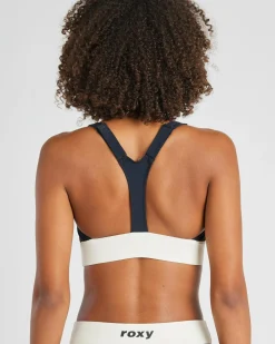 Roxy Active Colourblock Bralette Bikini Top