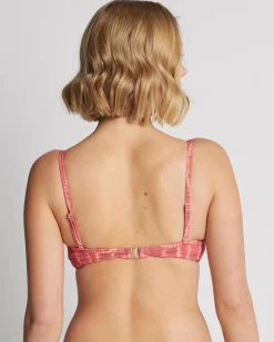 Sahara Tie Dye Crop Bikini Top