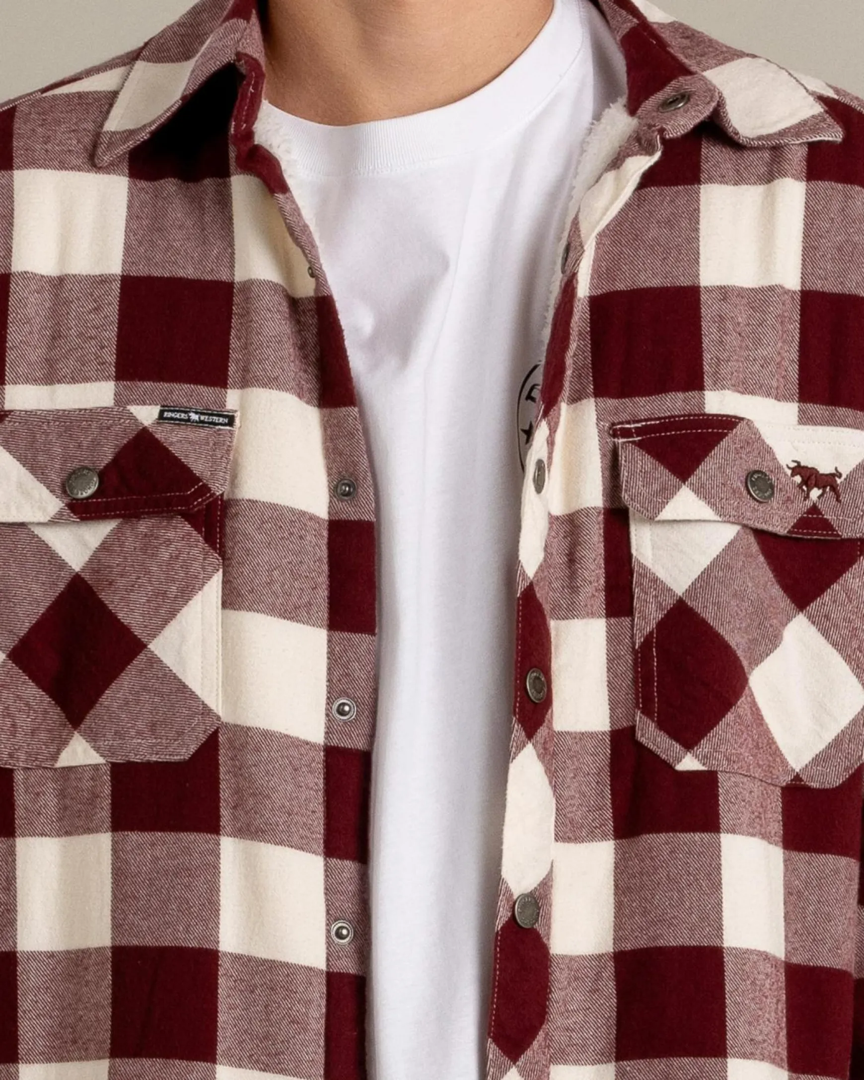 Sawyer Sherpa Flannel Jacket