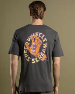 Screaming Hand Scream Strip Front T-Shirt