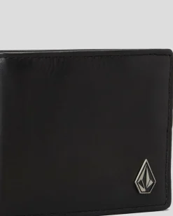 Single Stone Leather Wallet