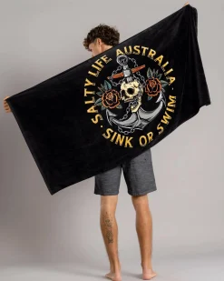 Sink Or Swim Beach Towel