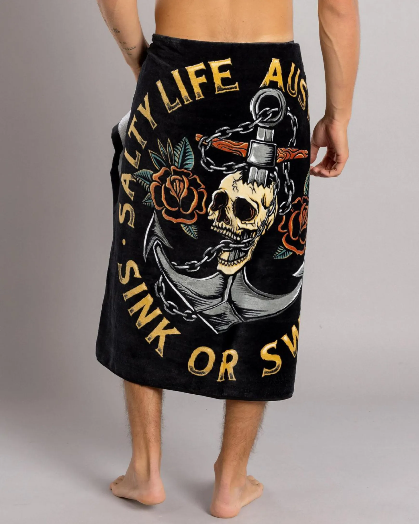 Sink Or Swim Beach Towel