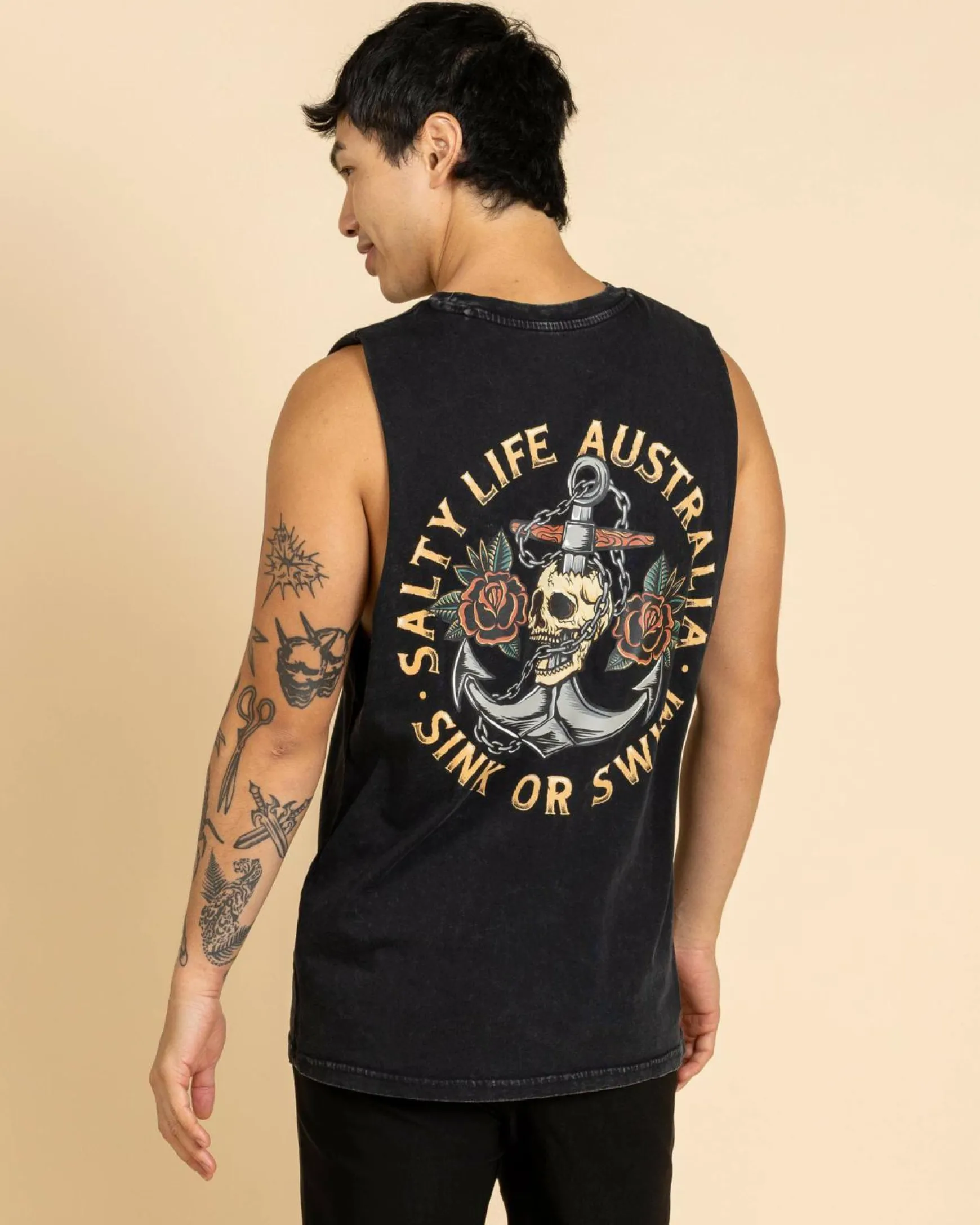 Sink Or Swim Muscle Tank