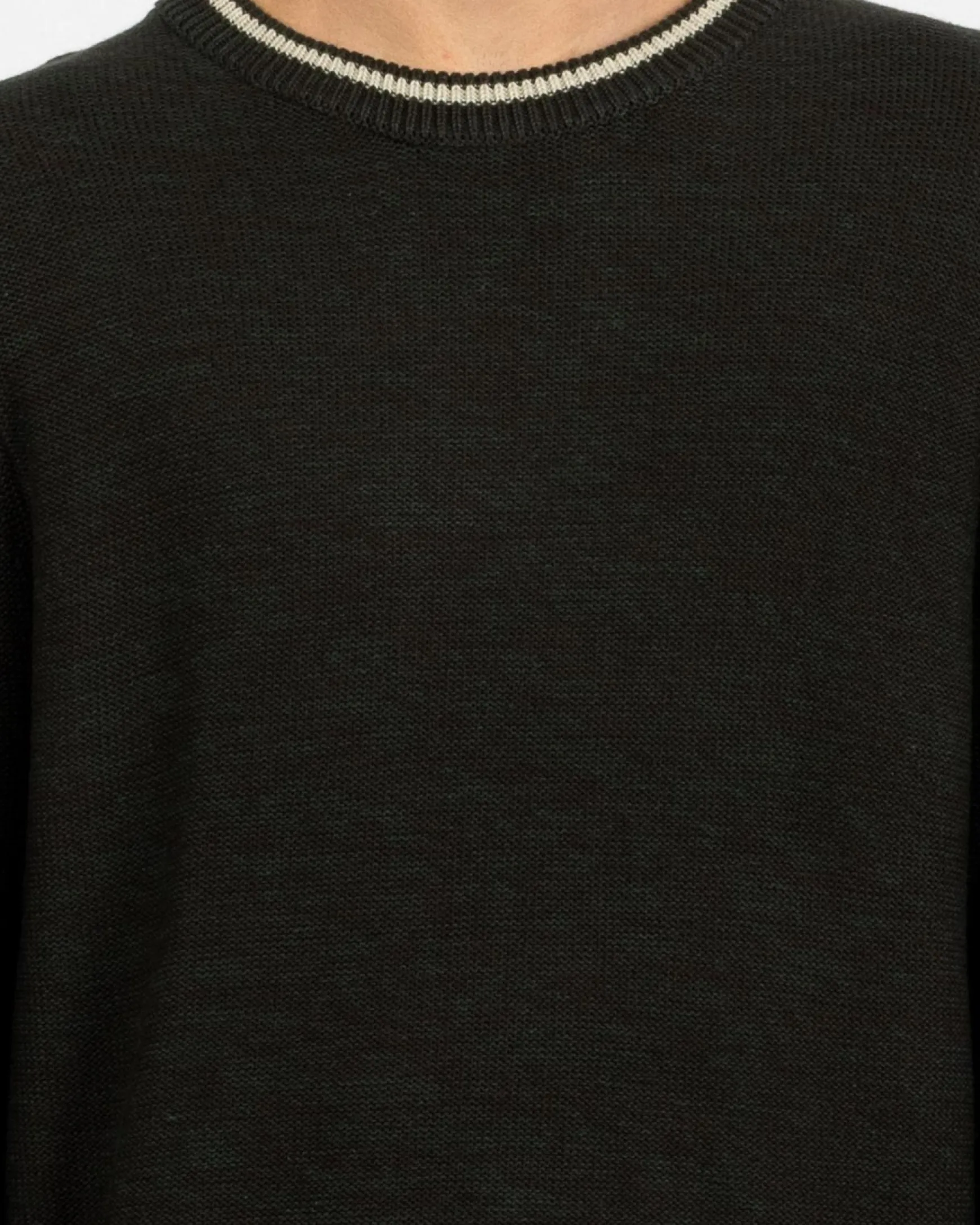 Skyliner Tipped Crew Knit Jumper