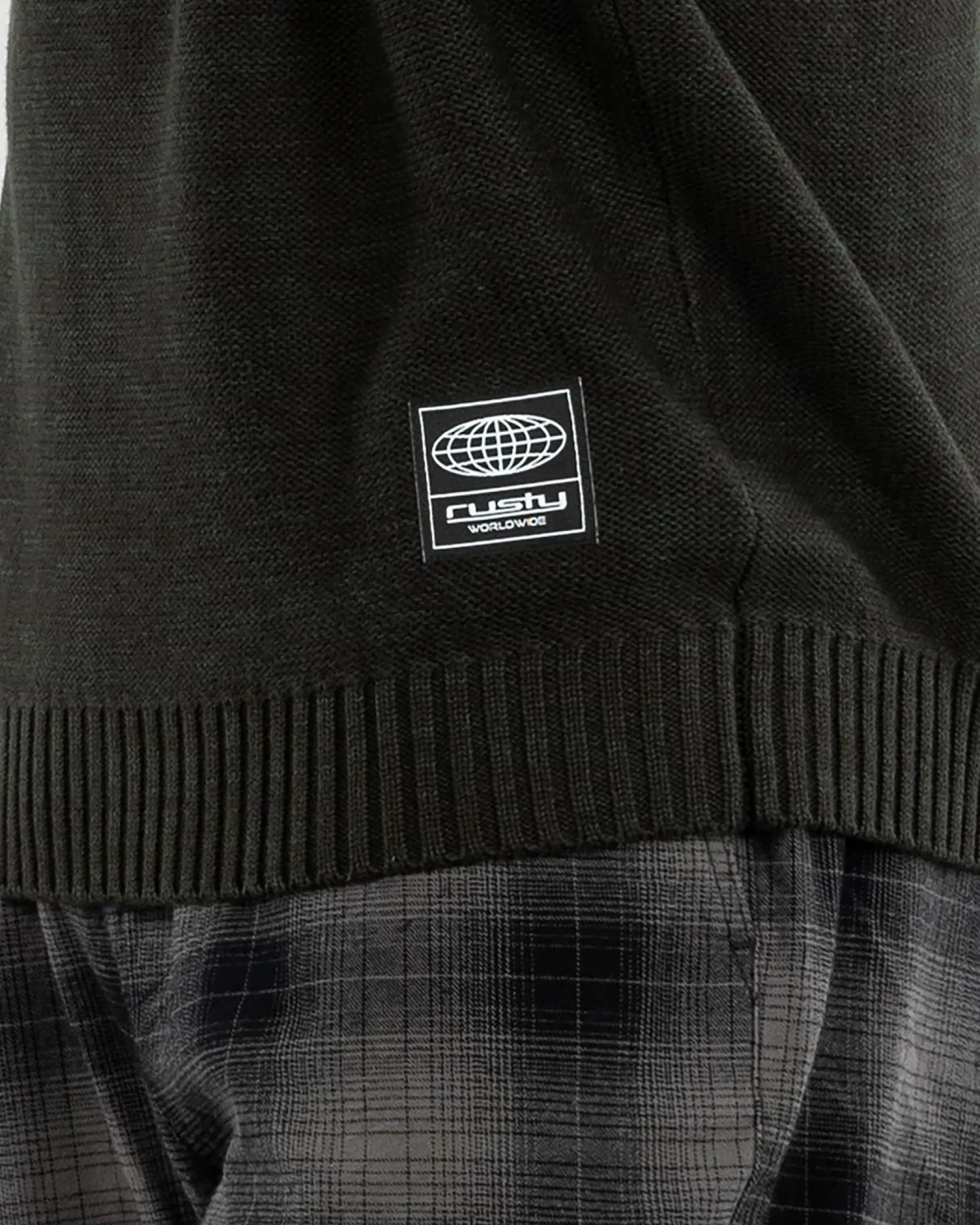 Skyliner Tipped Crew Knit Jumper
