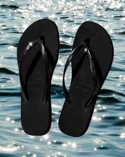 Slim Crystal Thongs