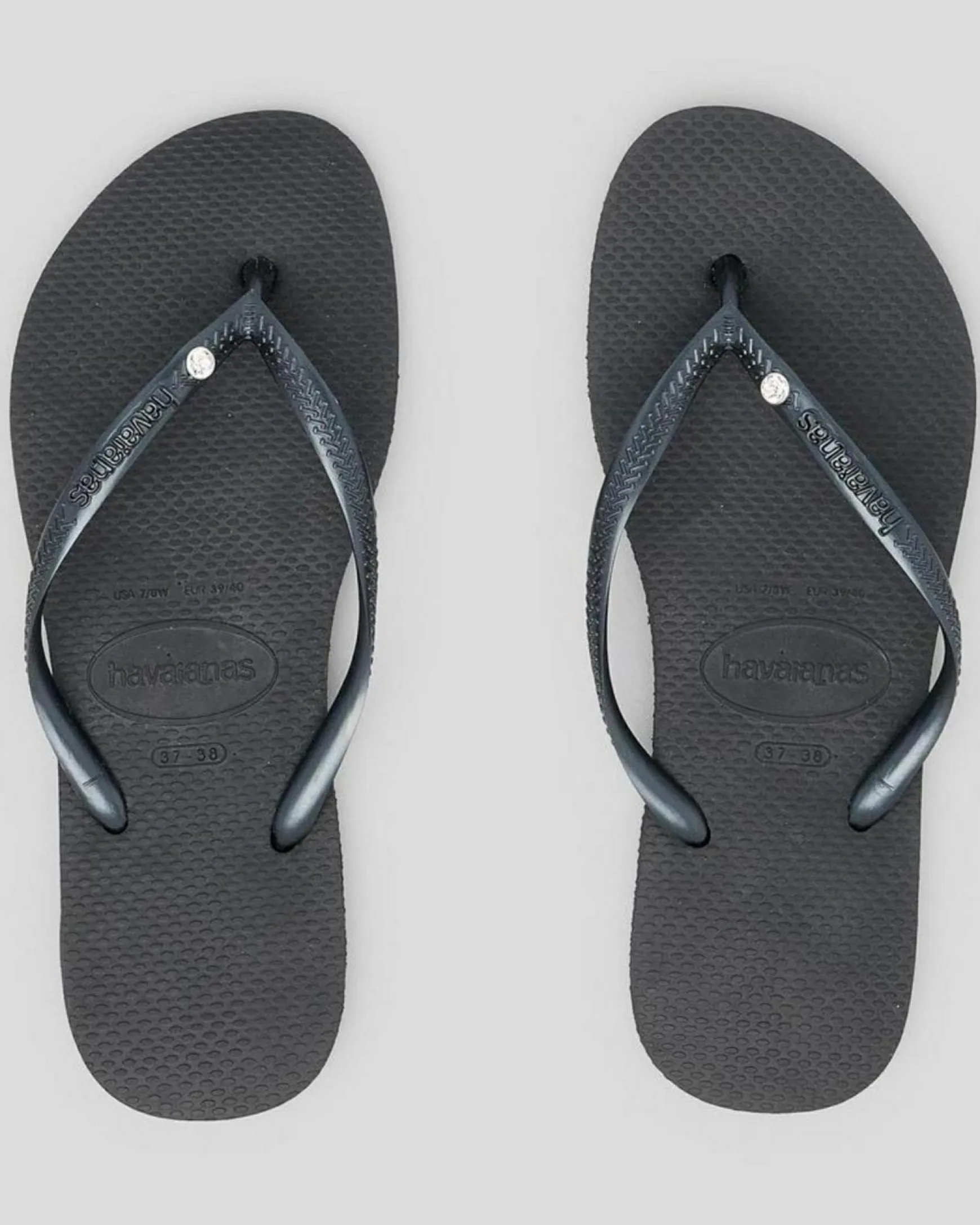 Slim Crystal Thongs