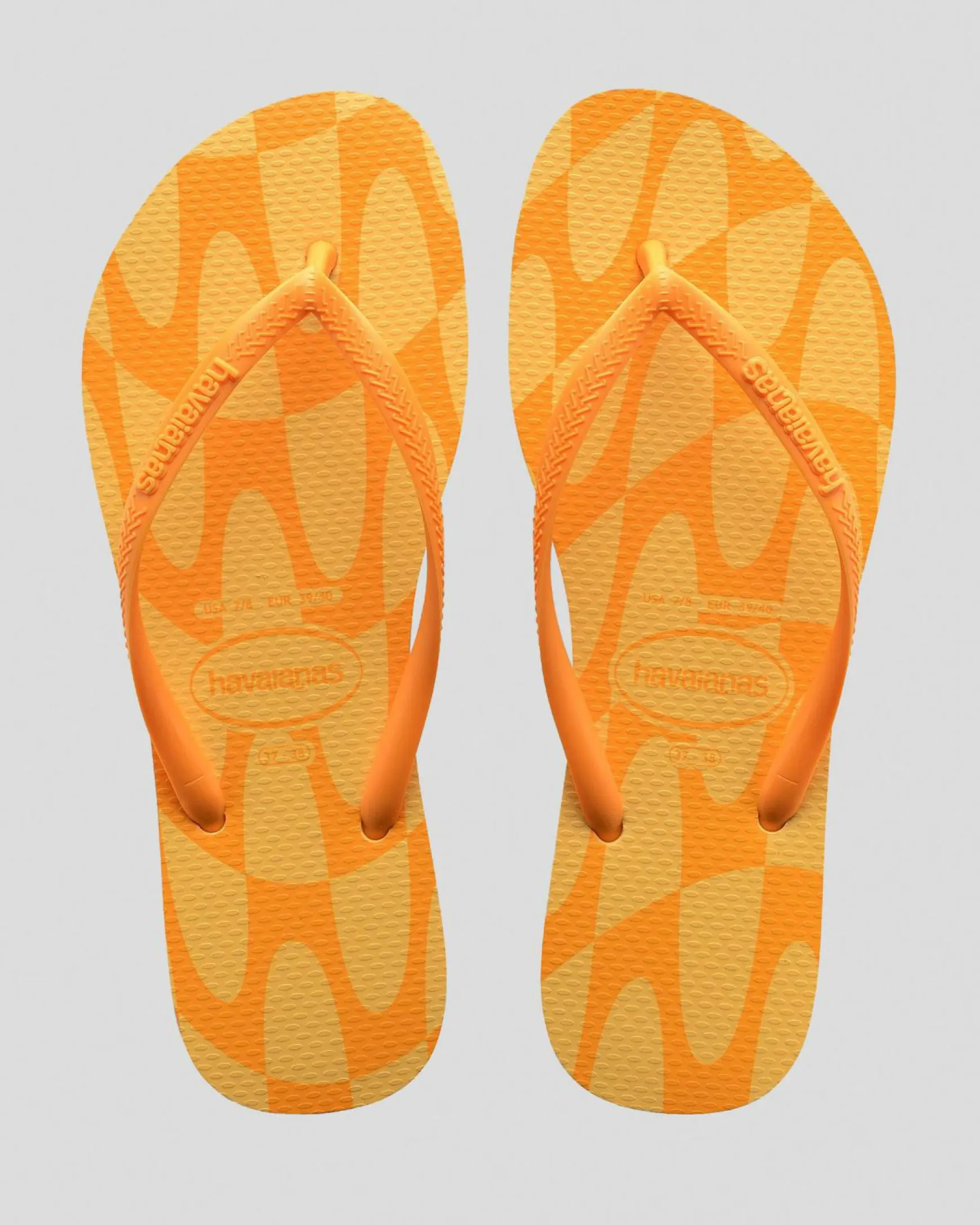 Slim Distorted Wave Thongs