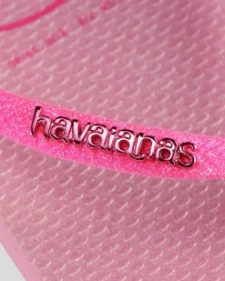 Slim Glitter Iridescent Thongs