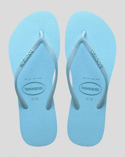 Slim Glitter Iridescent Thongs