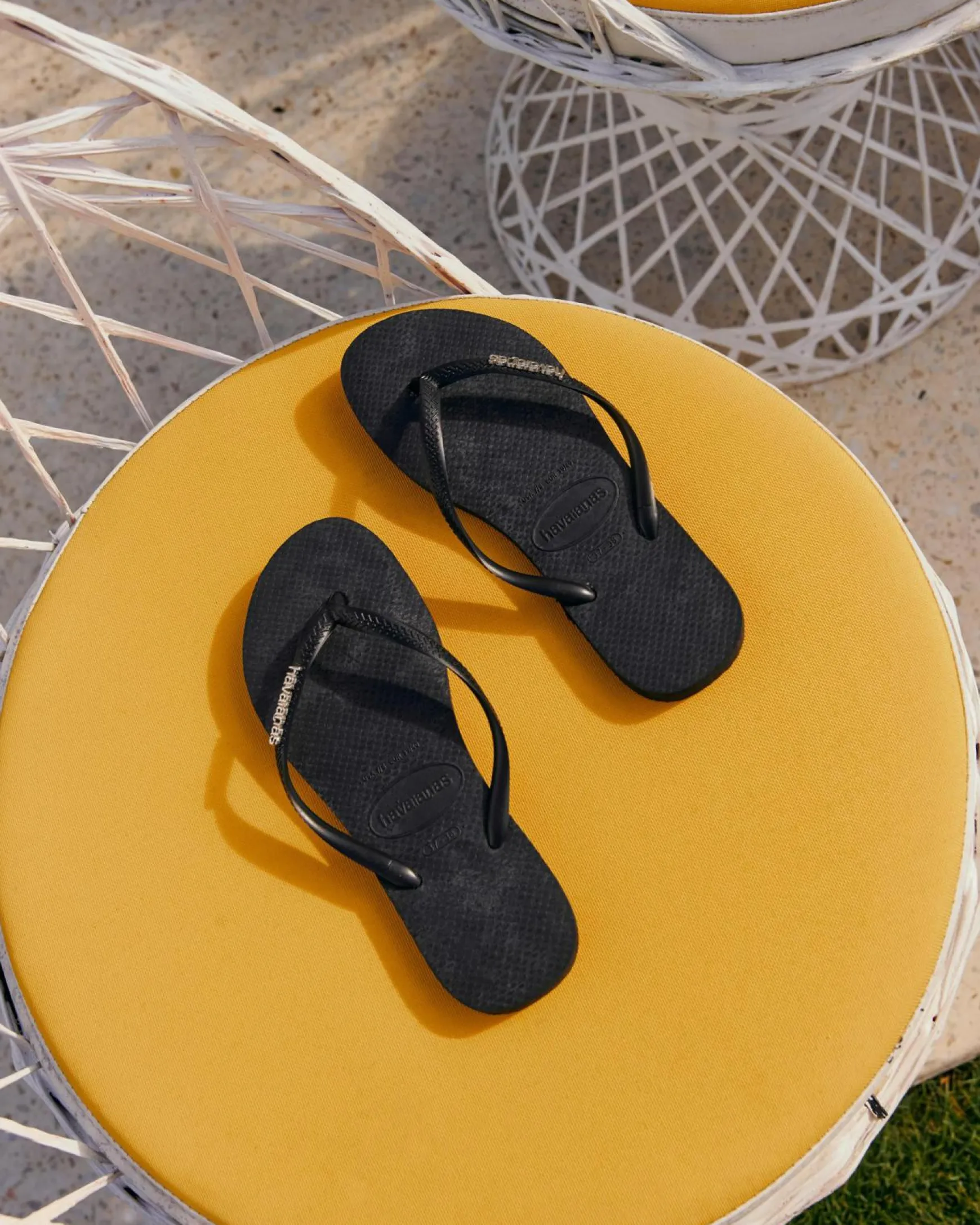 Slim Metal Thongs