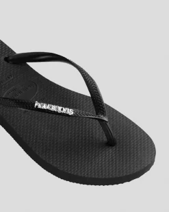 Slim Metal Thongs