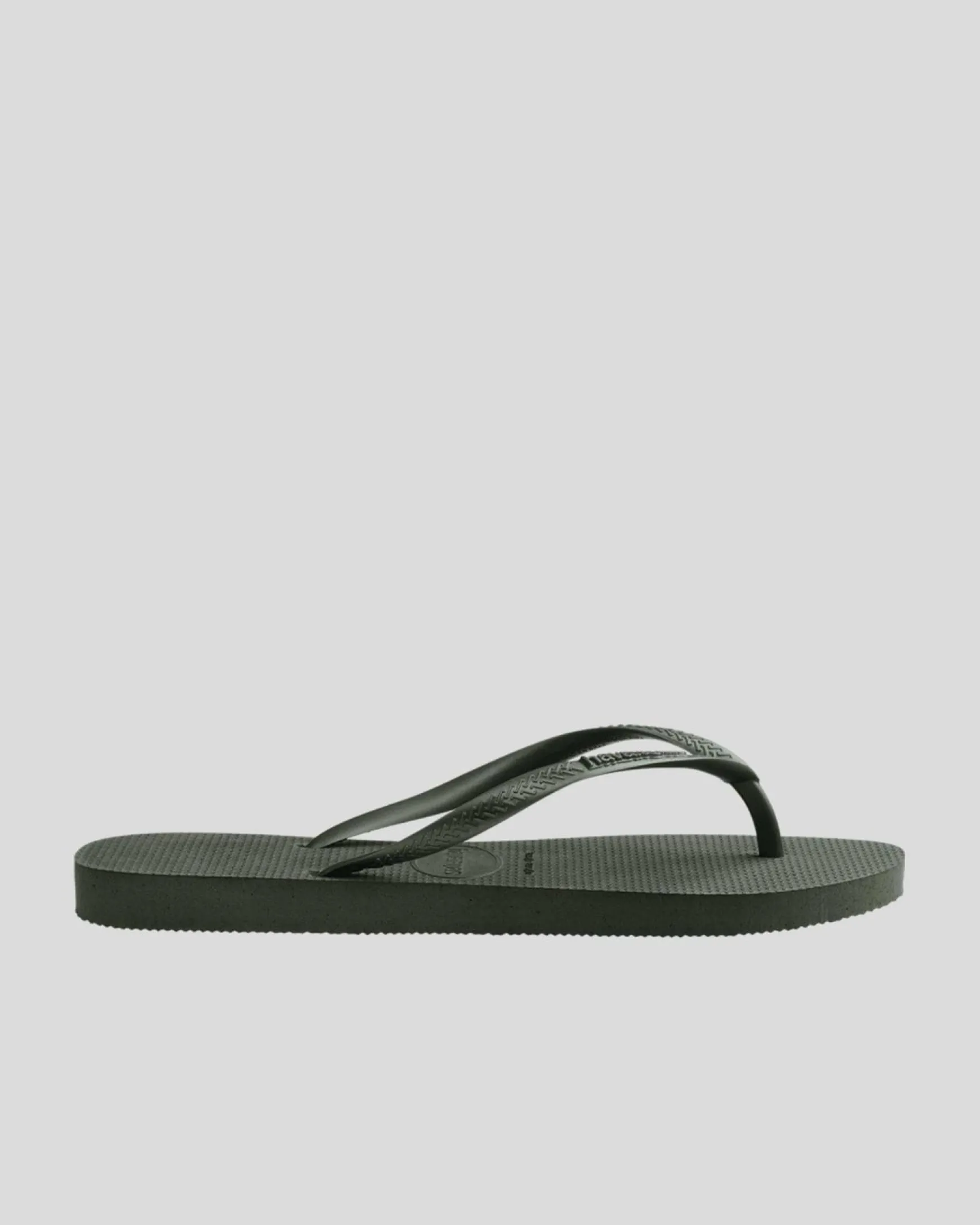 Slim Metallic Thongs