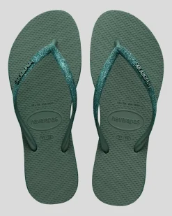 Slim Sparkle Thongs