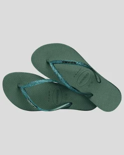 Slim Sparkle Thongs