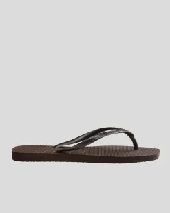Slim Square Thongs