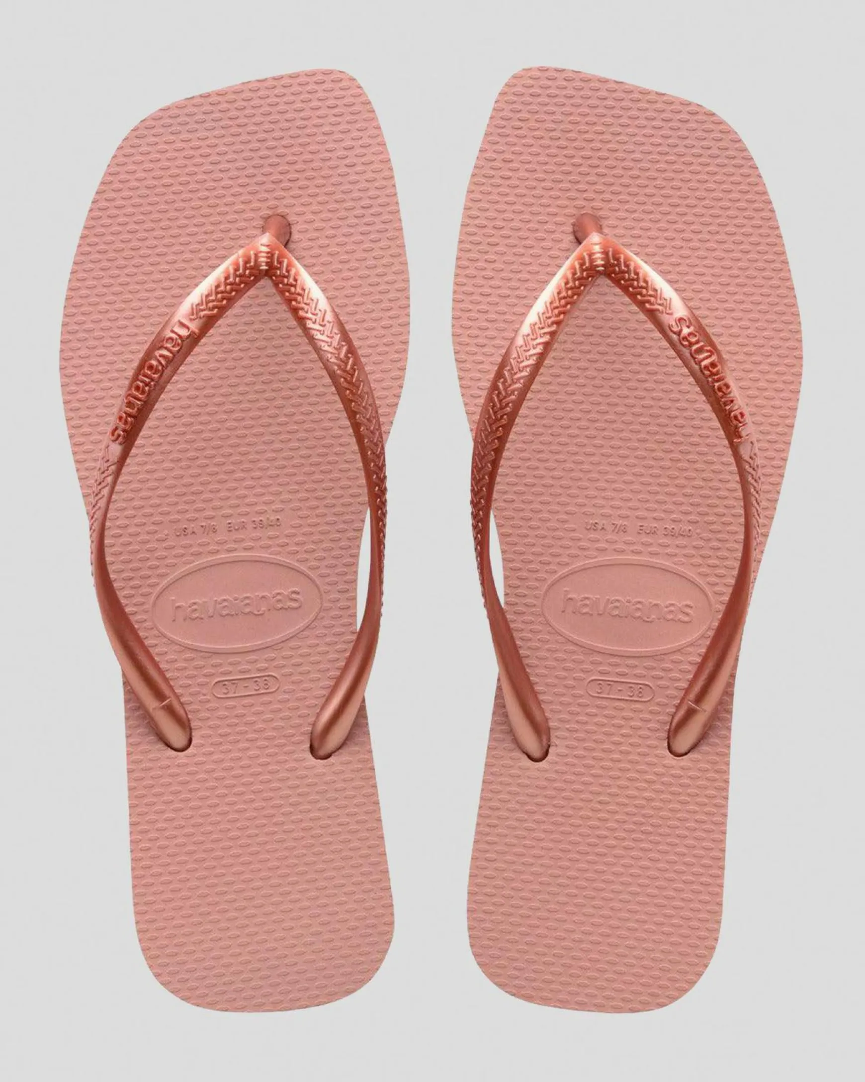 Slim Square Thongs