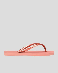 Slim Square Thongs