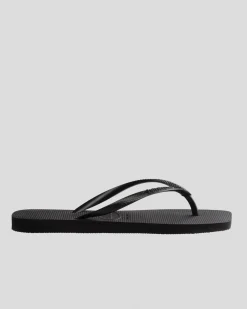 Slim Square Thongs