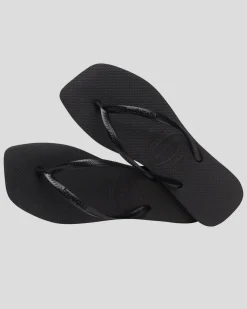 Slim Square Thongs