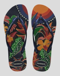 Slim Tropical Thongs