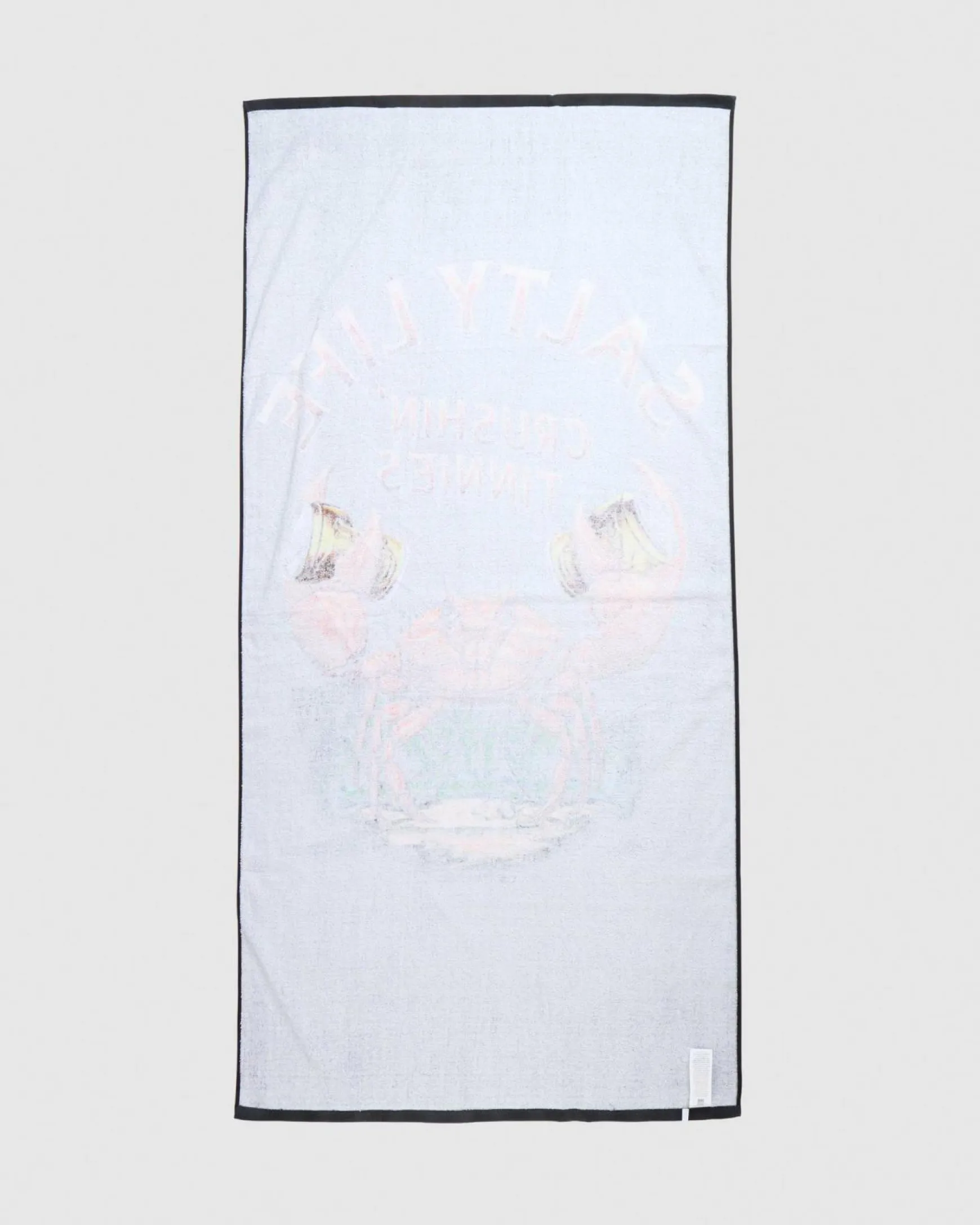 Smashed Crab Beach Towel