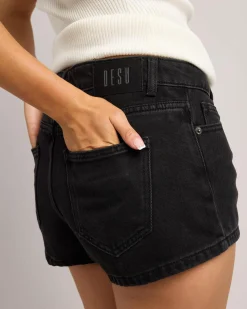 South Beach Micro Denim Shorts