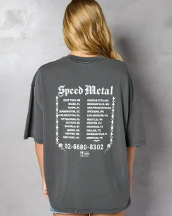Speed Metal Oversized T-Shirt