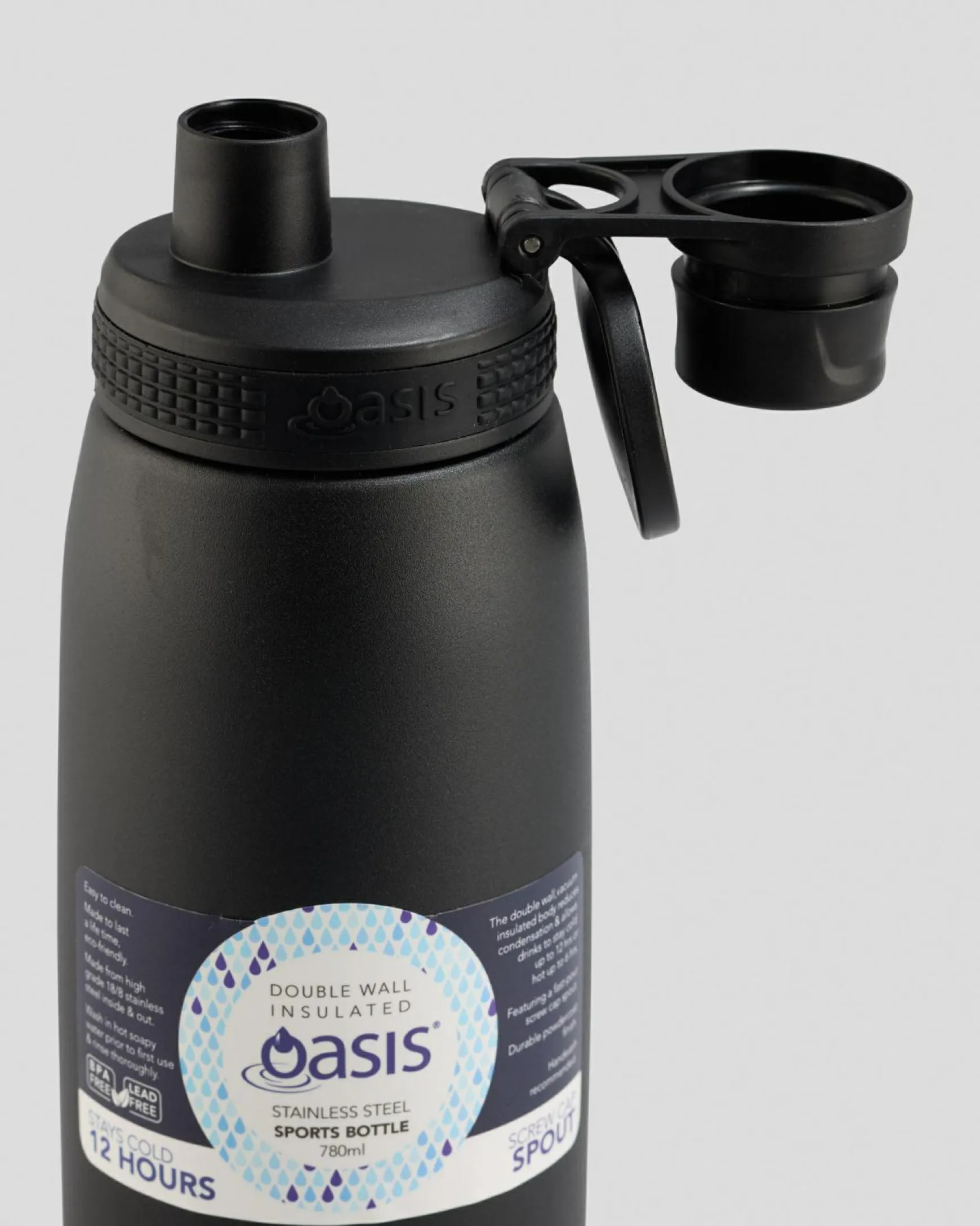 Stainless Steel 780ml Sports Drink Bottle