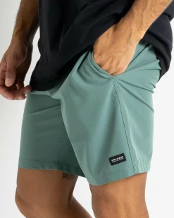 Stones Hybrid 18" Elastic Waist Shorts