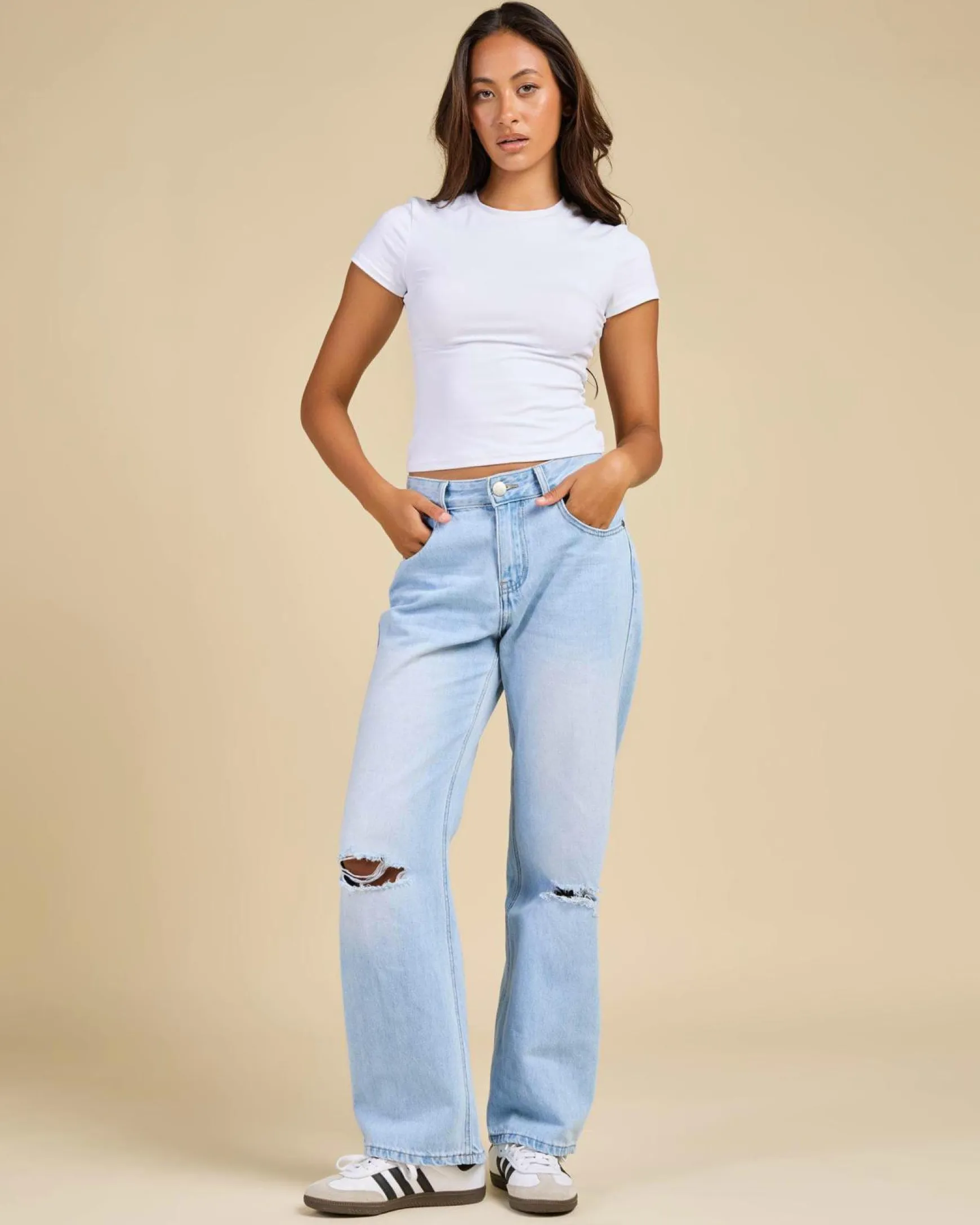 Stones Straight Leg Jeans