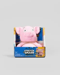 Stretch N Smash Pig Toy