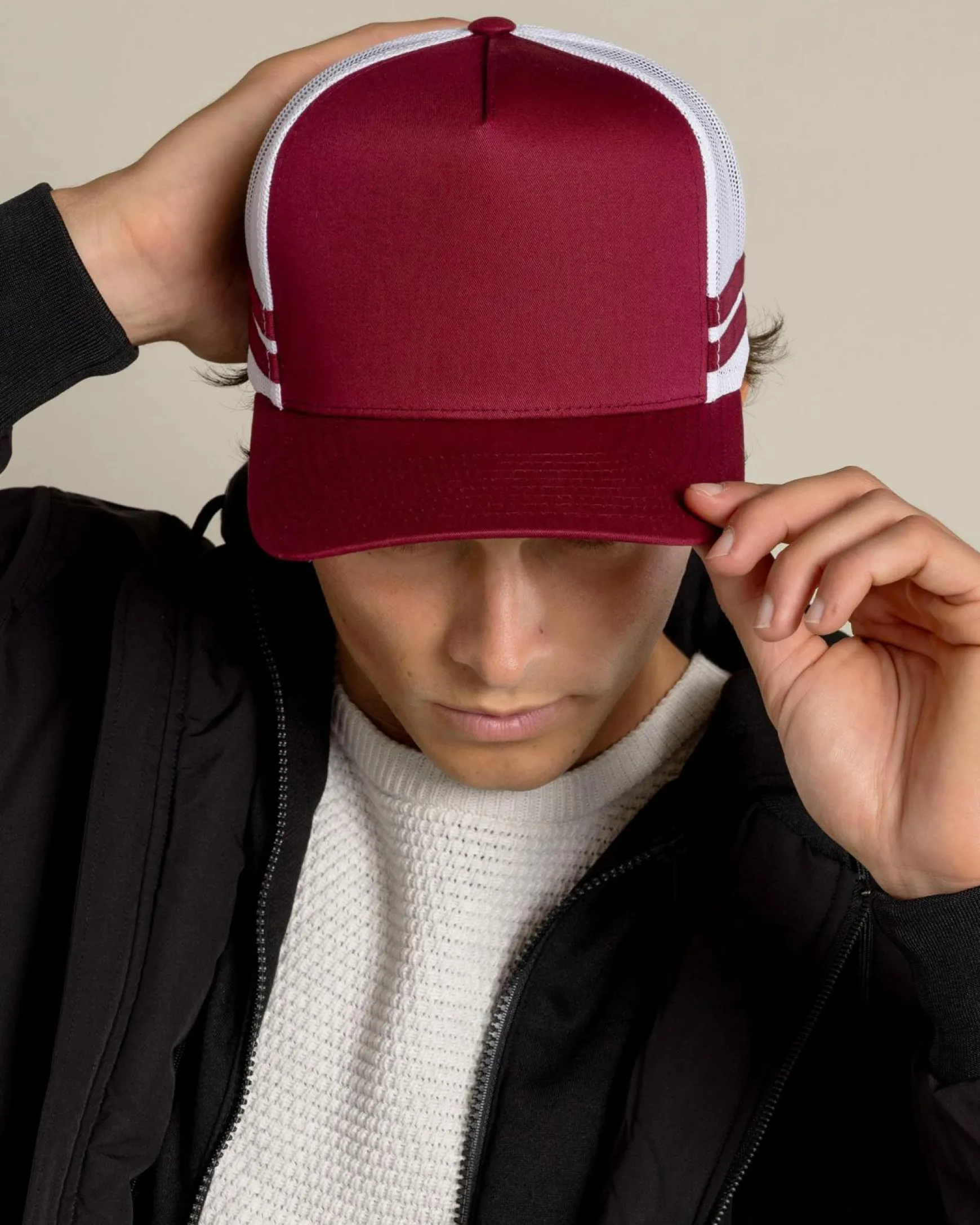 Stripe Cap
